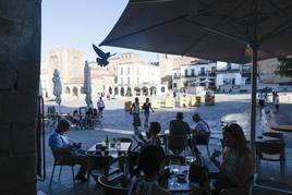 Plaza Mayor de Cáceres.