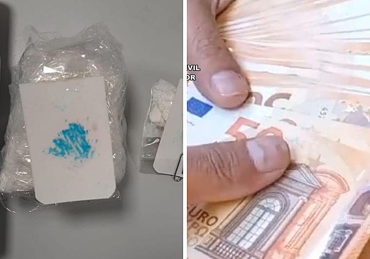 Desarticulado un punto de distribución de cocaína que desató la alarma en Guijo de Coria