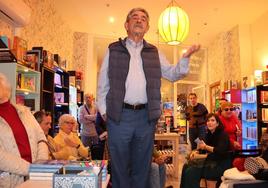 Miguel Ángel Revilla, en la presentación de 'Toda una vida' en La Puerta de Tanhäuser.