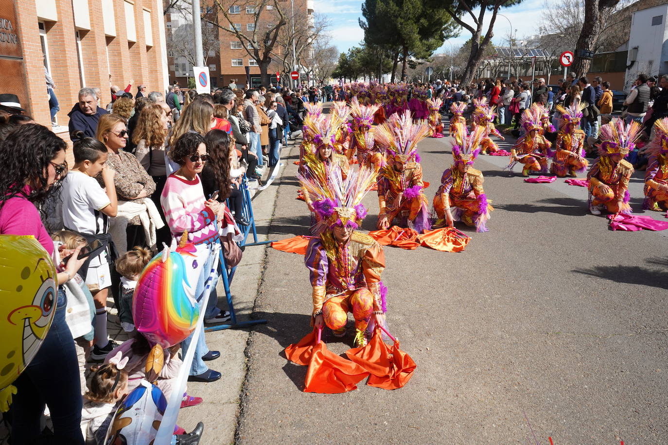 Las mejores imágenes del Desfile despedida del Carnaval de Badajoz 2024 (I)