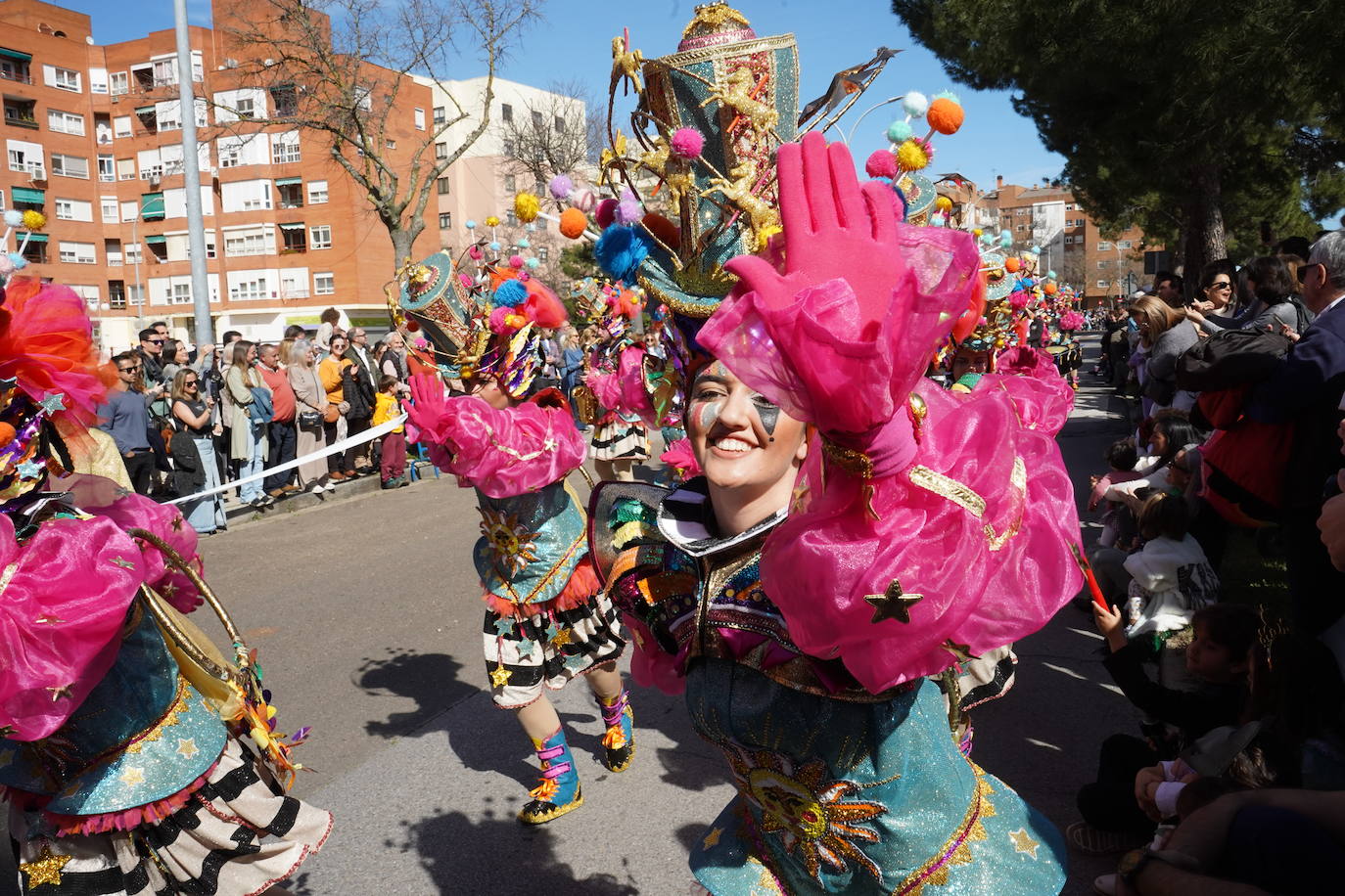 Las mejores imágenes del Desfile despedida del Carnaval de Badajoz 2024 (I)