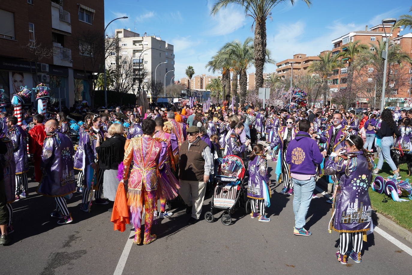 Las mejores imágenes del Desfile despedida del Carnaval de Badajoz 2024 (I)