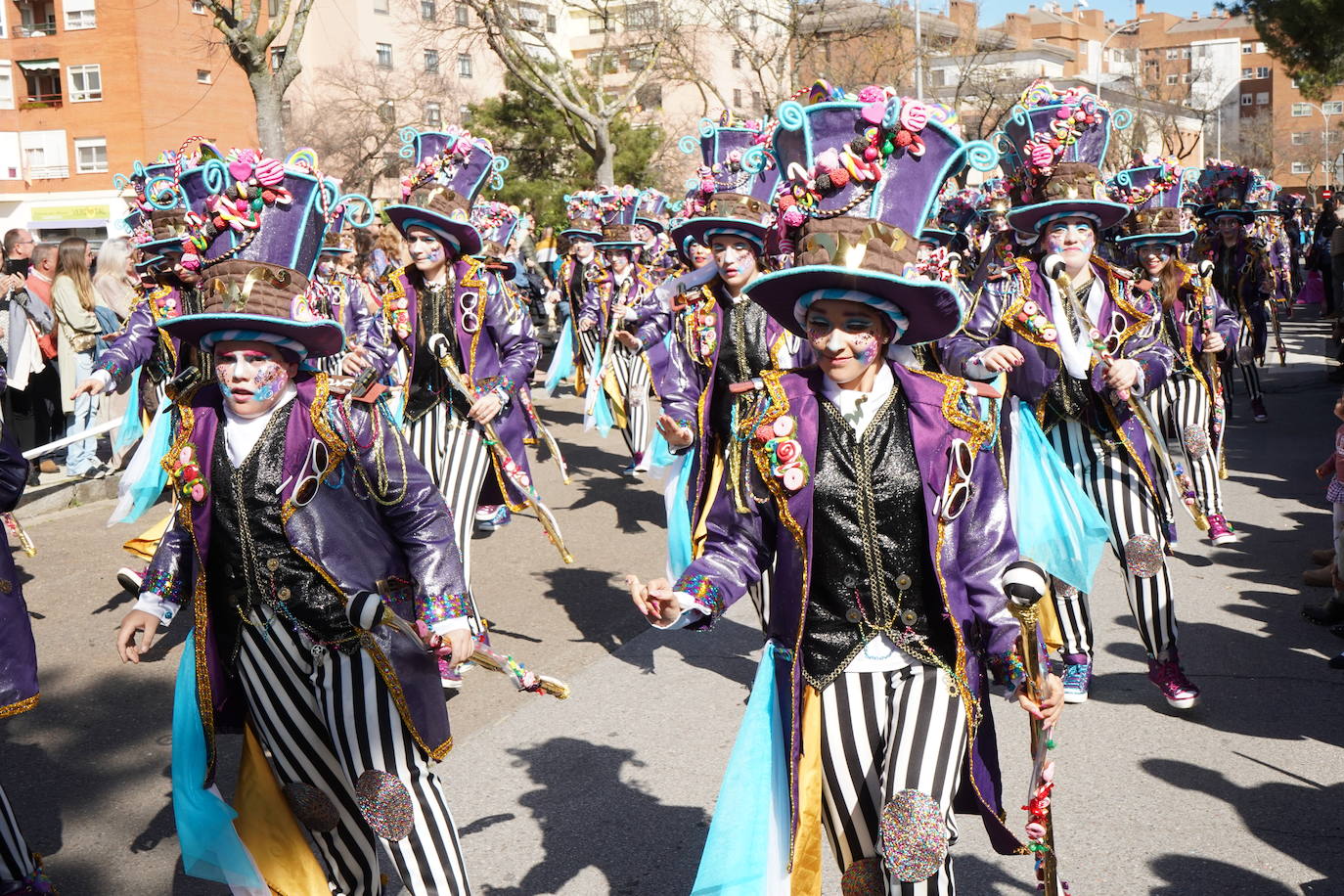 Las mejores imágenes del Desfile despedida del Carnaval de Badajoz 2024 (II)