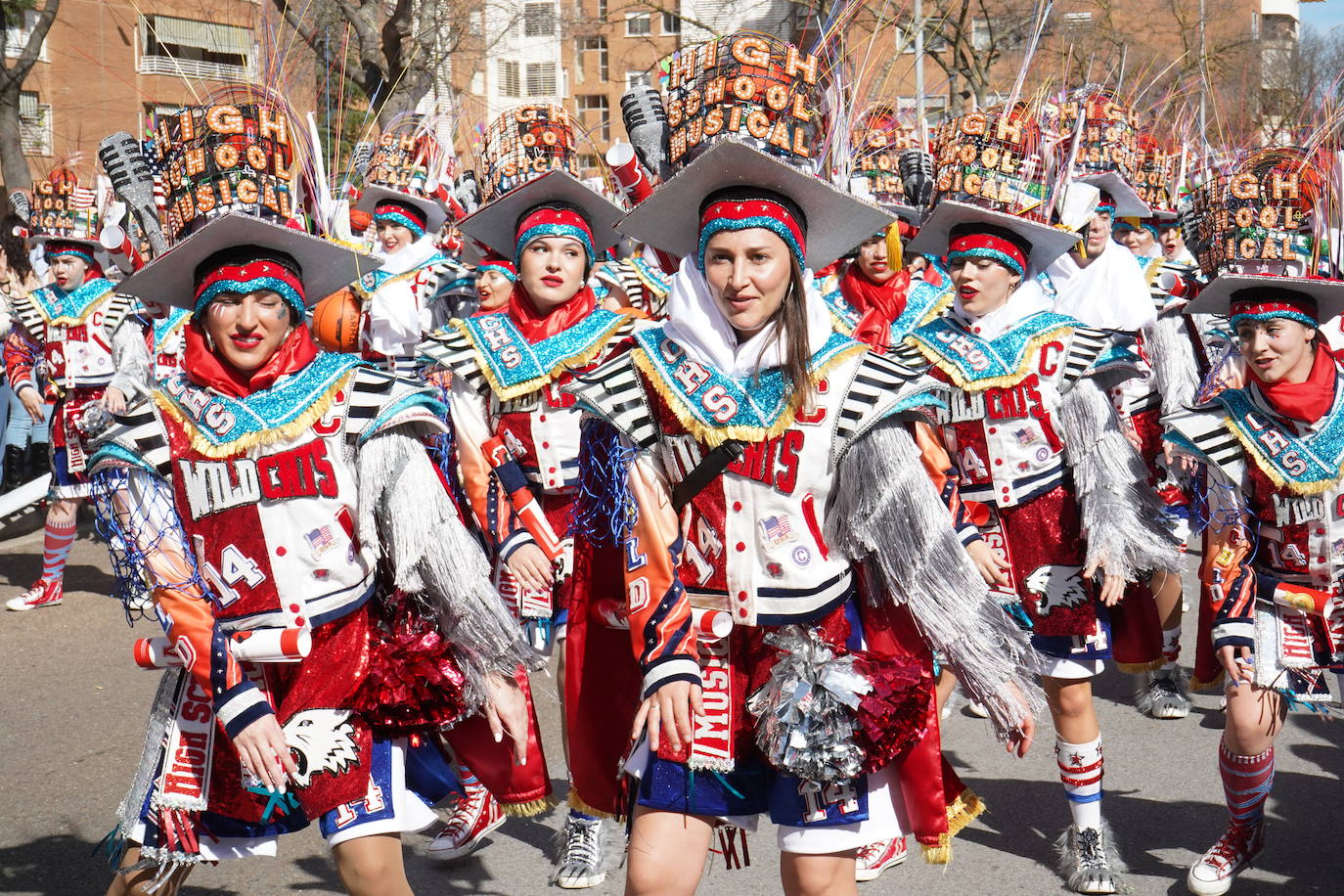 Las mejores imágenes del Desfile despedida del Carnaval de Badajoz 2024 (II)