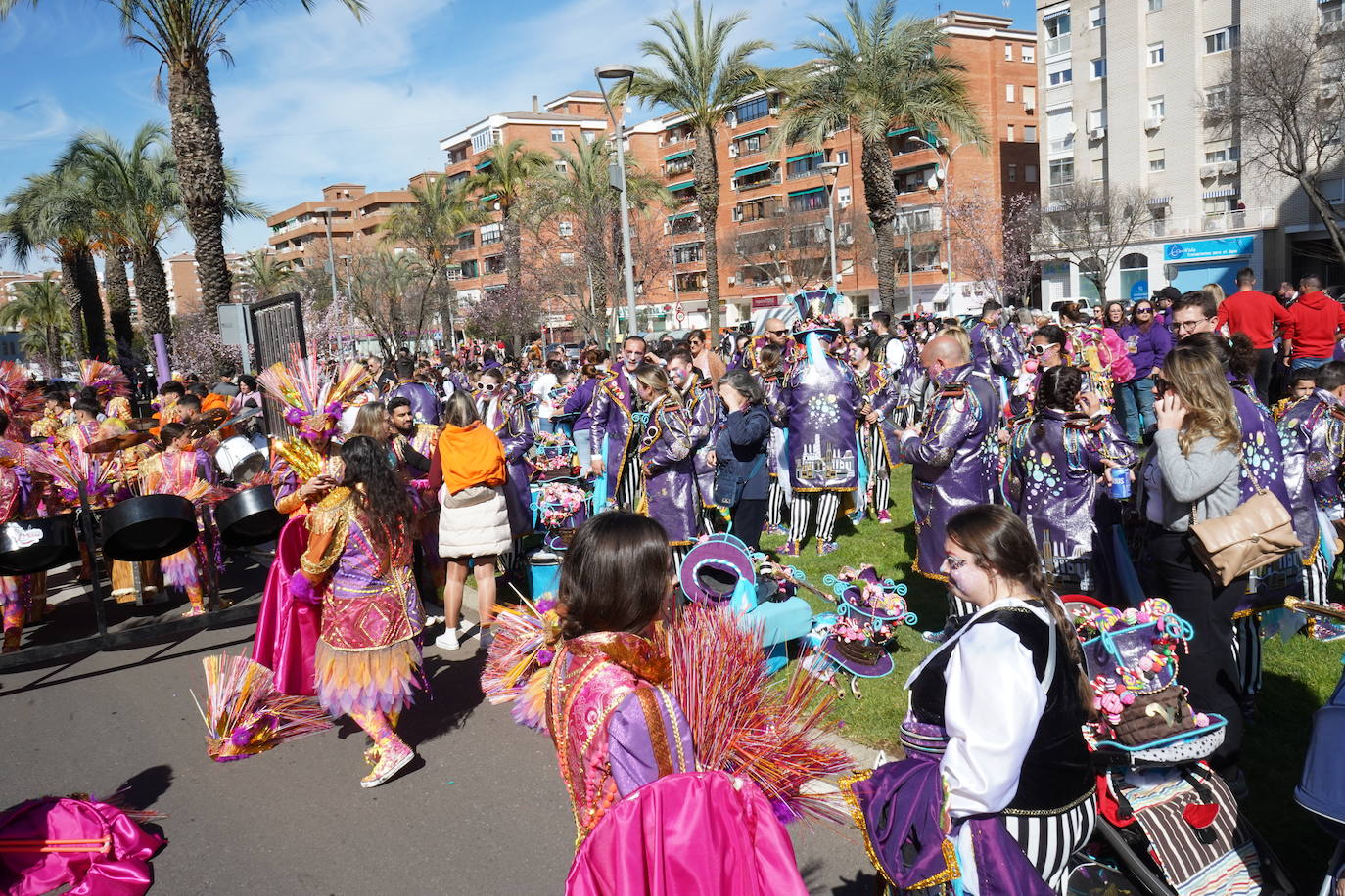 Las mejores imágenes del Desfile despedida del Carnaval de Badajoz 2024 (I)