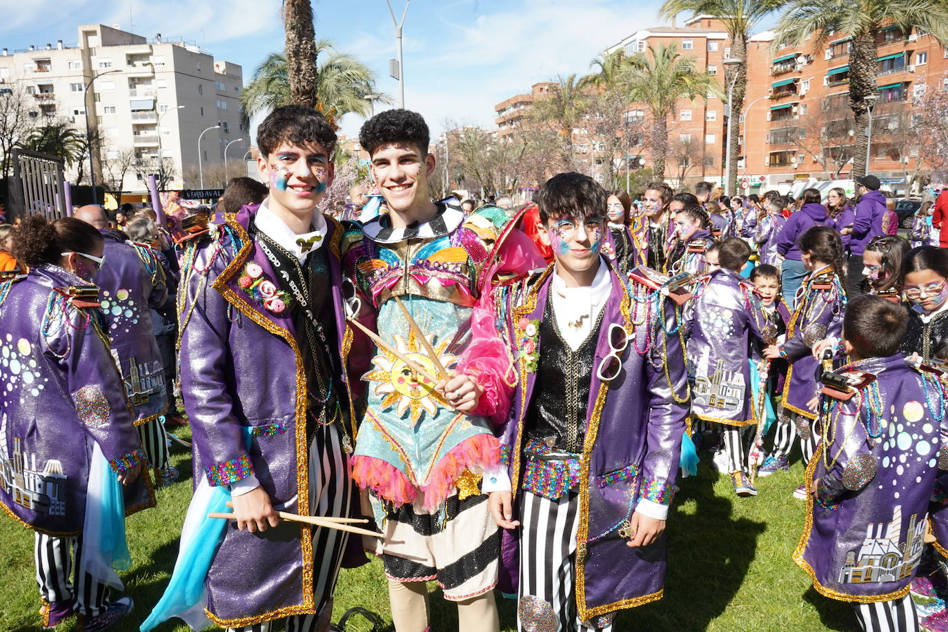 Las mejores imágenes del Desfile despedida del Carnaval de Badajoz 2024 (I)