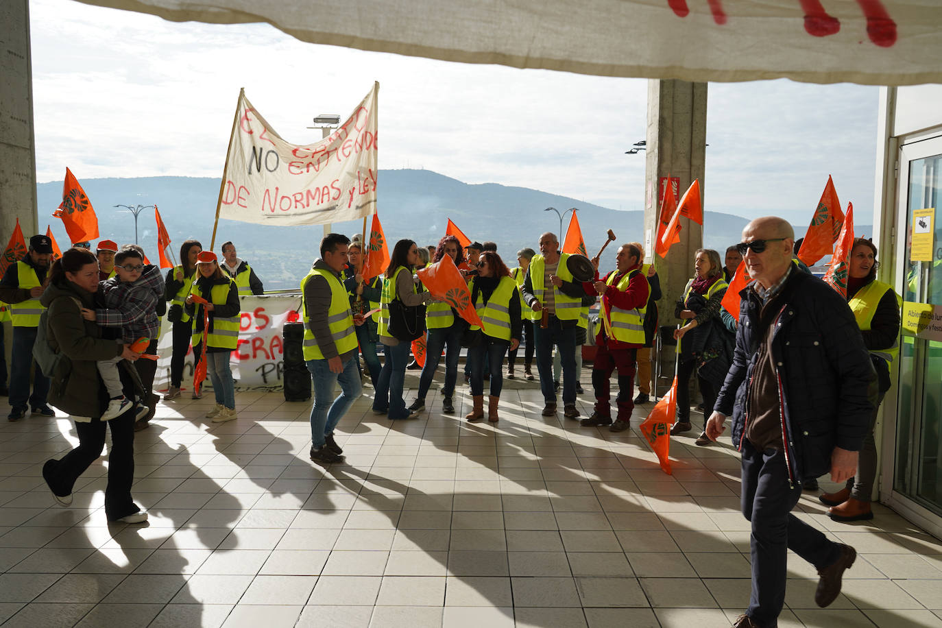 Concentración en Plasencia.