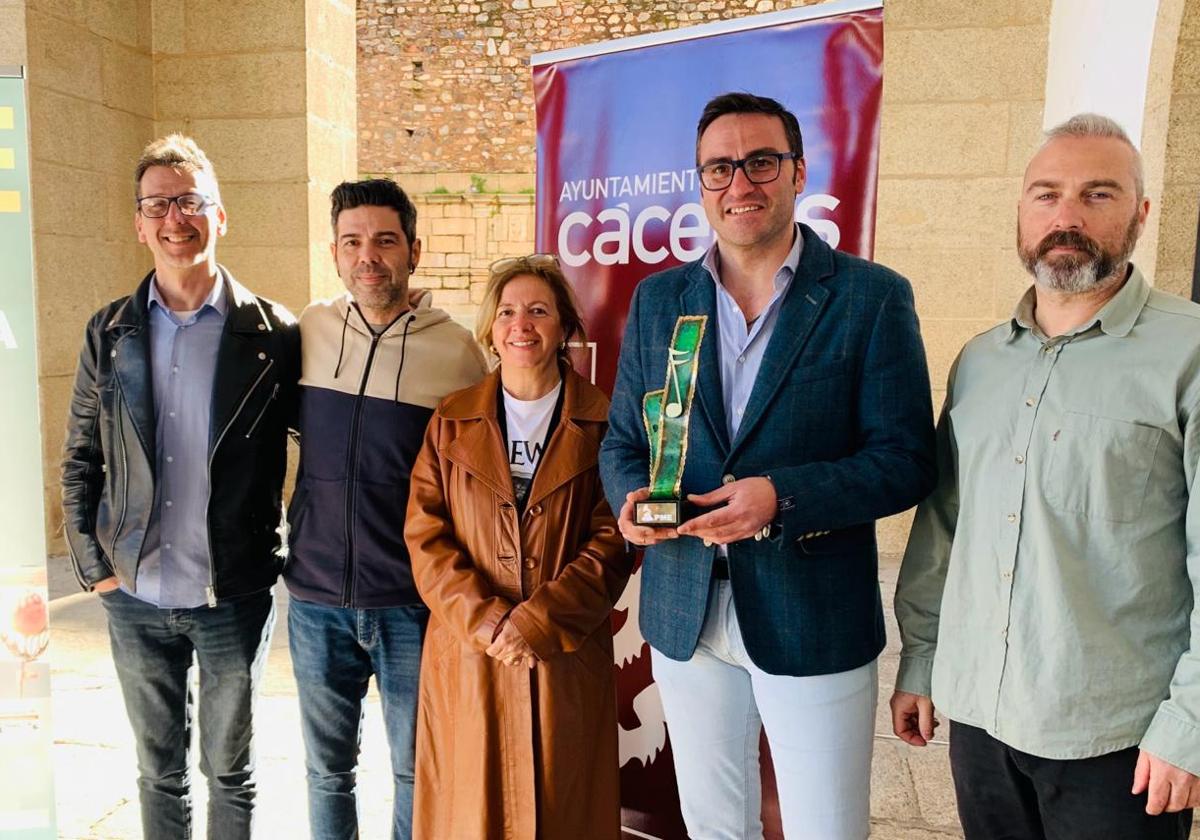 Presentación de los Premios de la Música Extremeña Ciudad de Cáceres.