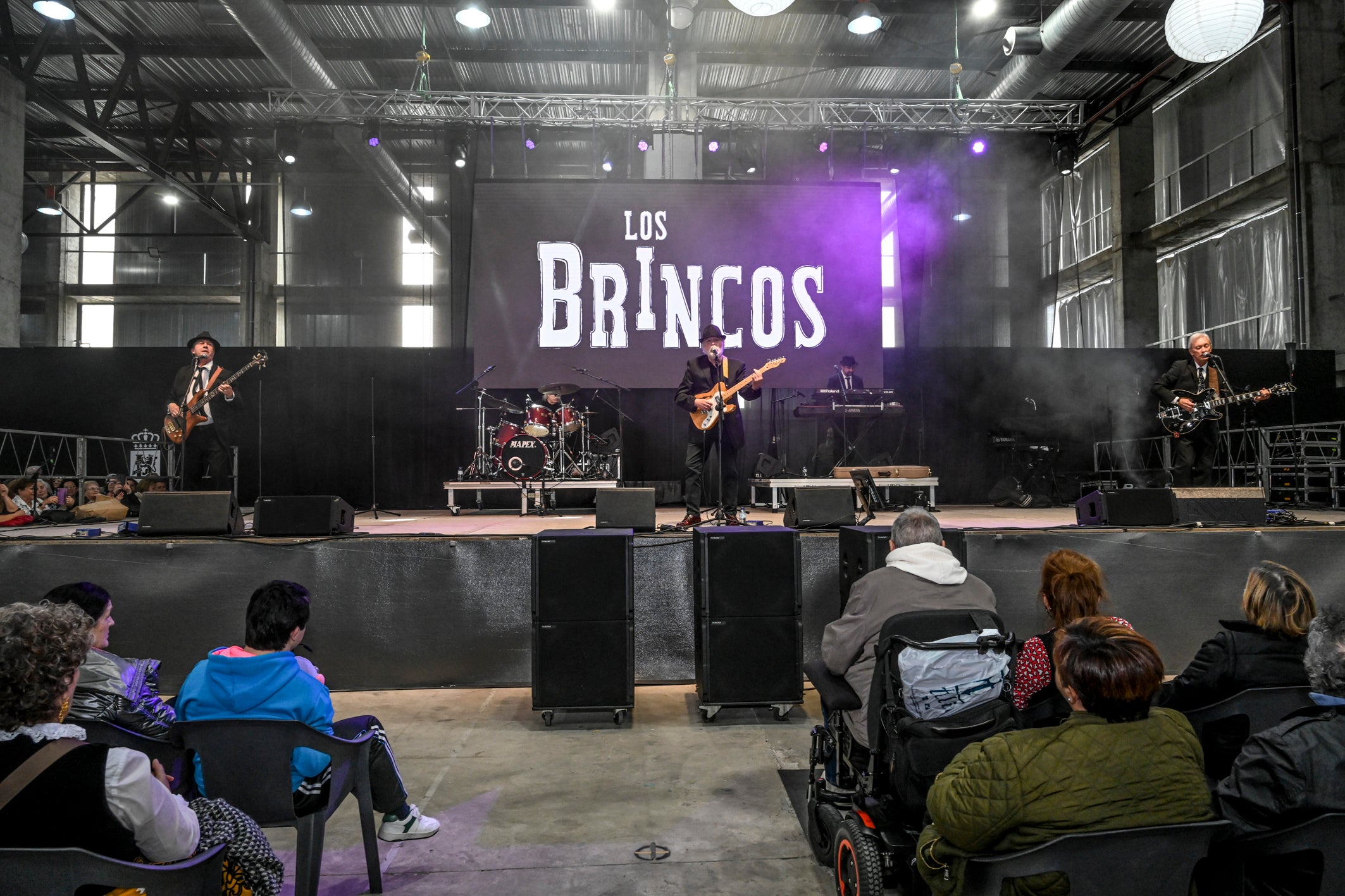 El concierto de Los Brincos en la Feria de los Mayores, en imágenes