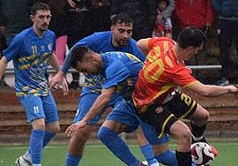 Un momento del partido.