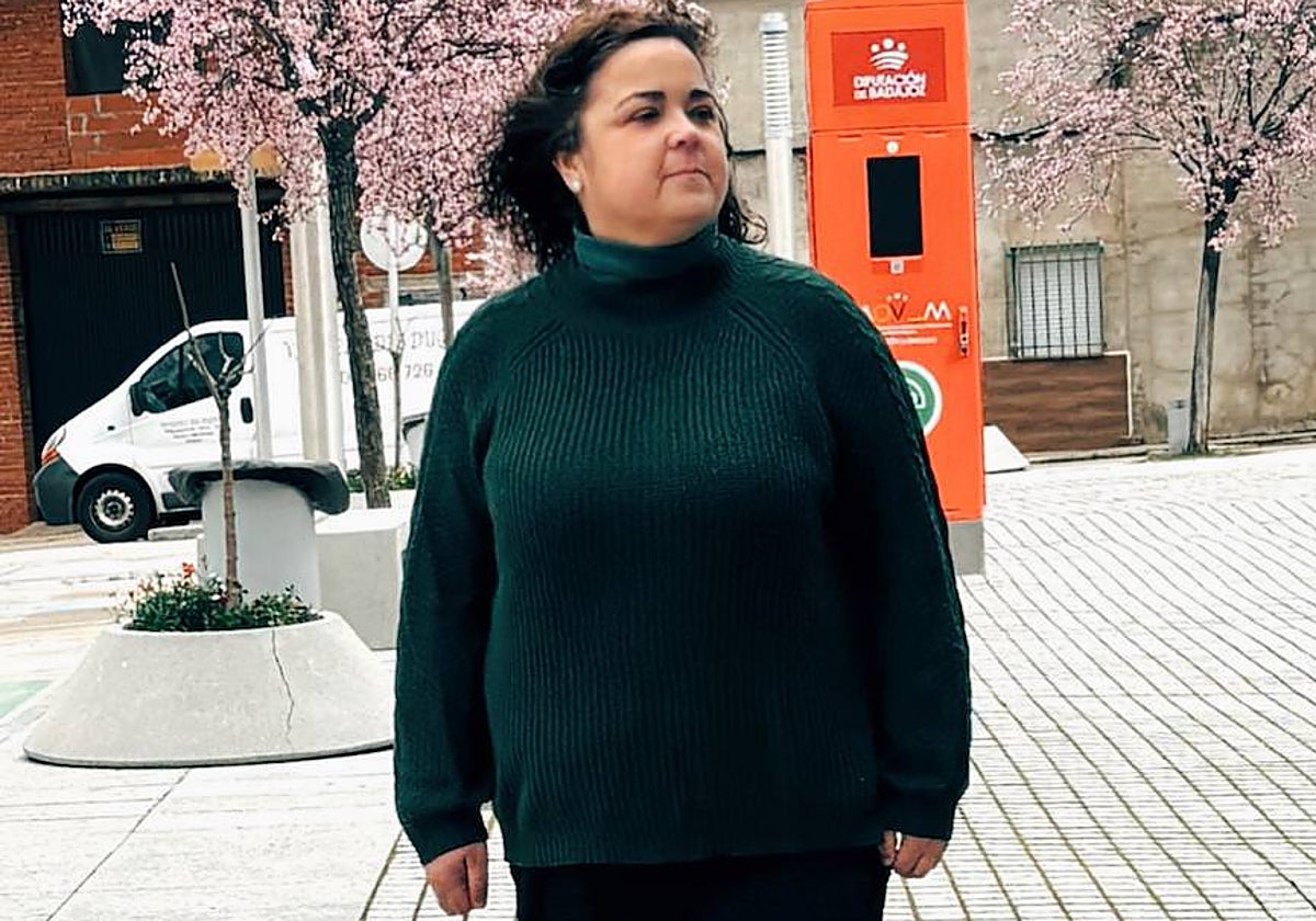 Conso Casas, en Herrera del Duque, donde vive.