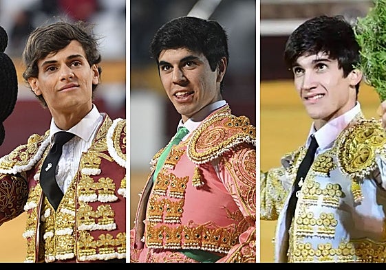 Carlos Domínguez, Sergio Sánchez y 'El Mella'