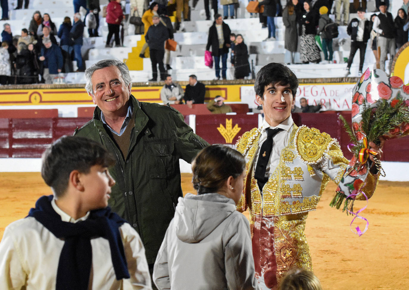 La novillada del viernes en la Feria de Olivenza 2024, en imágenes