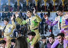 La novillada del viernes en la Feria de Olivenza 2024, en imágenes