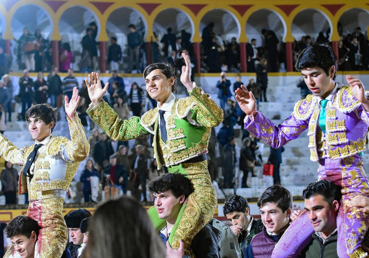 La novillada del viernes en la Feria de Olivenza 2024, en imágenes