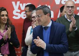Lara Garlito y Miguel Ángel Gallardo tras conocer los resultados