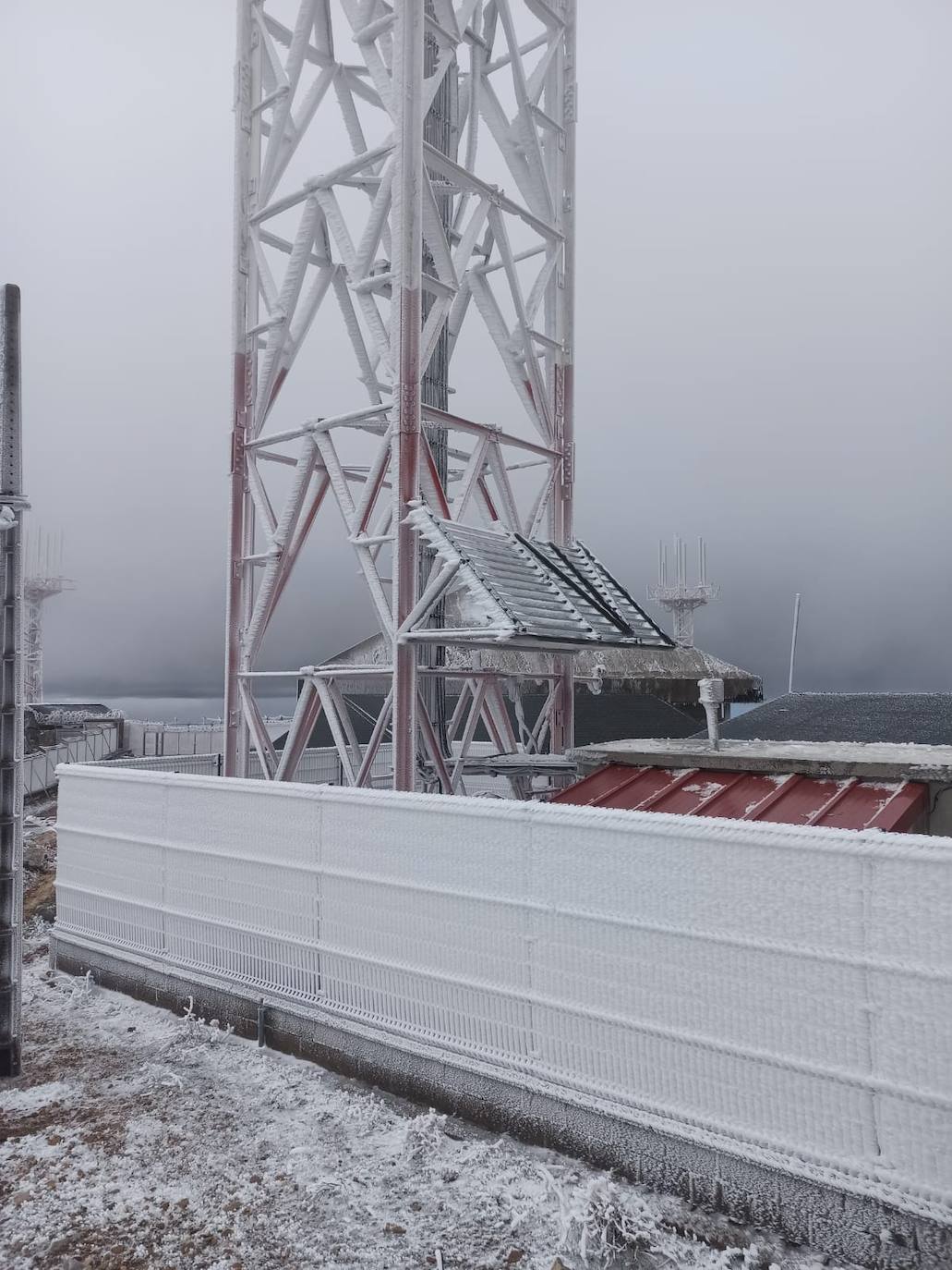 Estampas invernales en el Pico Villuercas