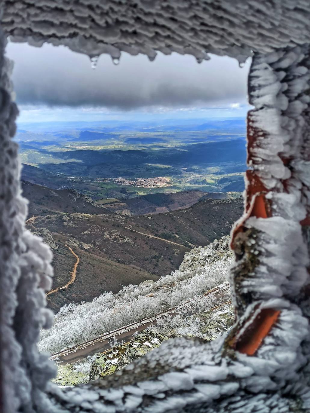 Estampas invernales en el Pico Villuercas