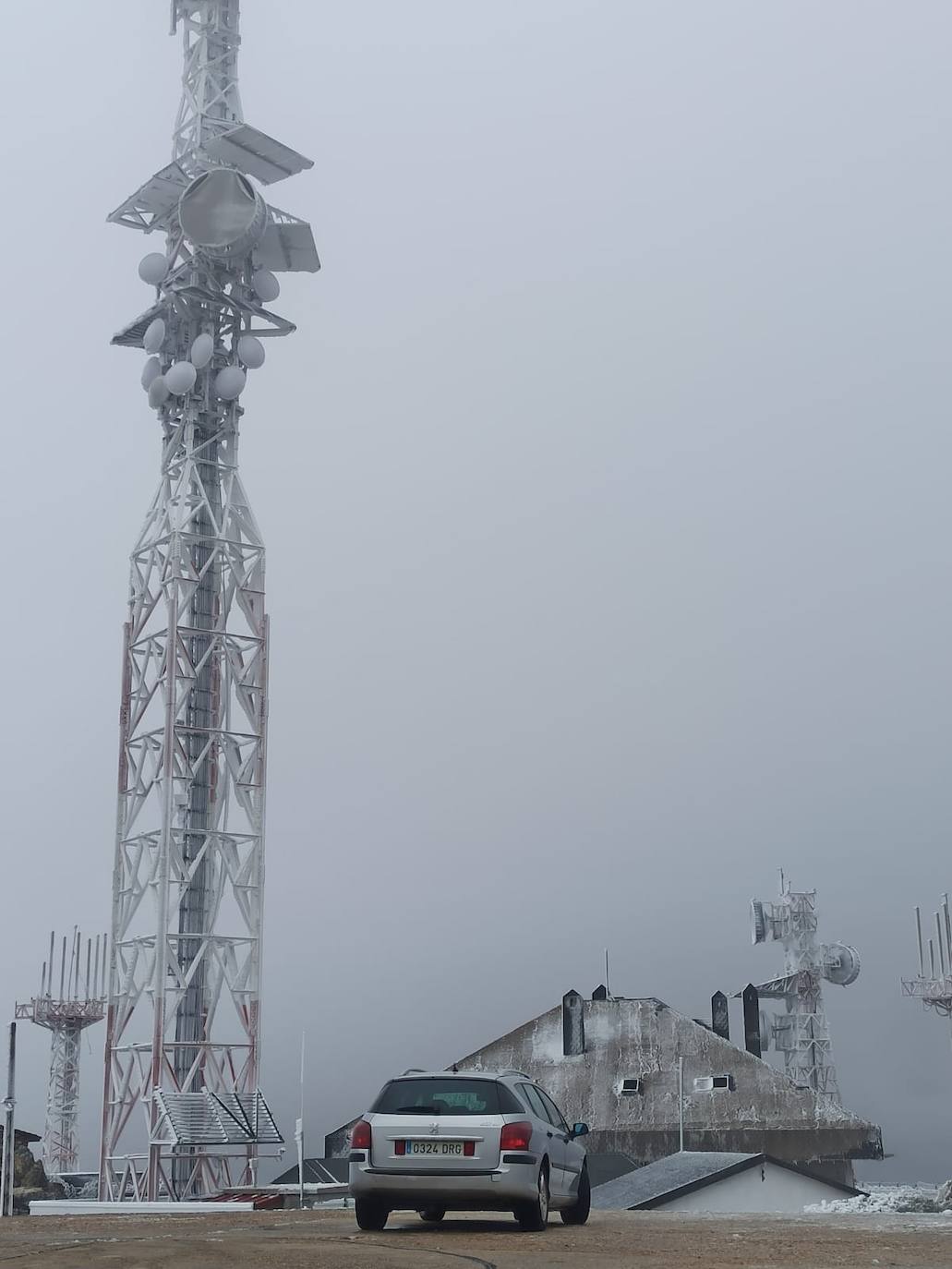 Estampas invernales en el Pico Villuercas