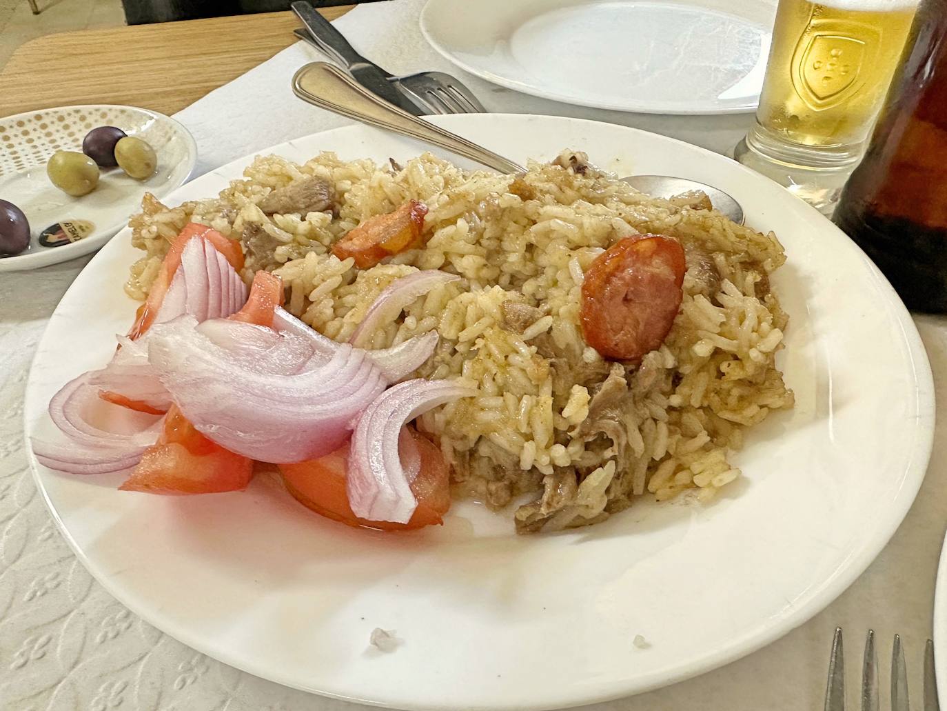 Arroz de pato.