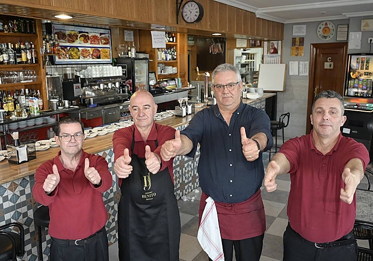 La plantilla del Vaquerizo este miércoles en la reapertura.