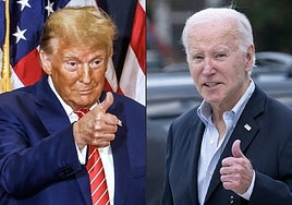 Biden y Trump, a la final