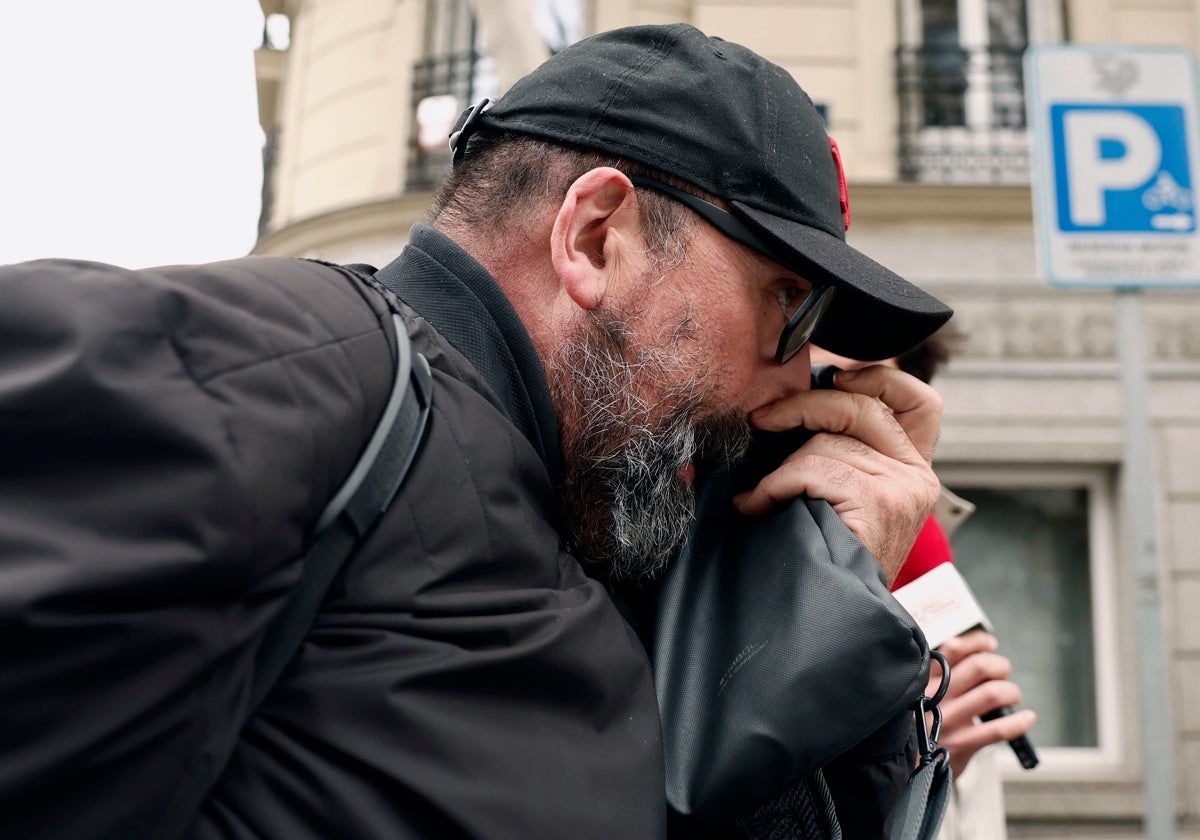 Koldo García, a su salida de la Audiencia Nacional.