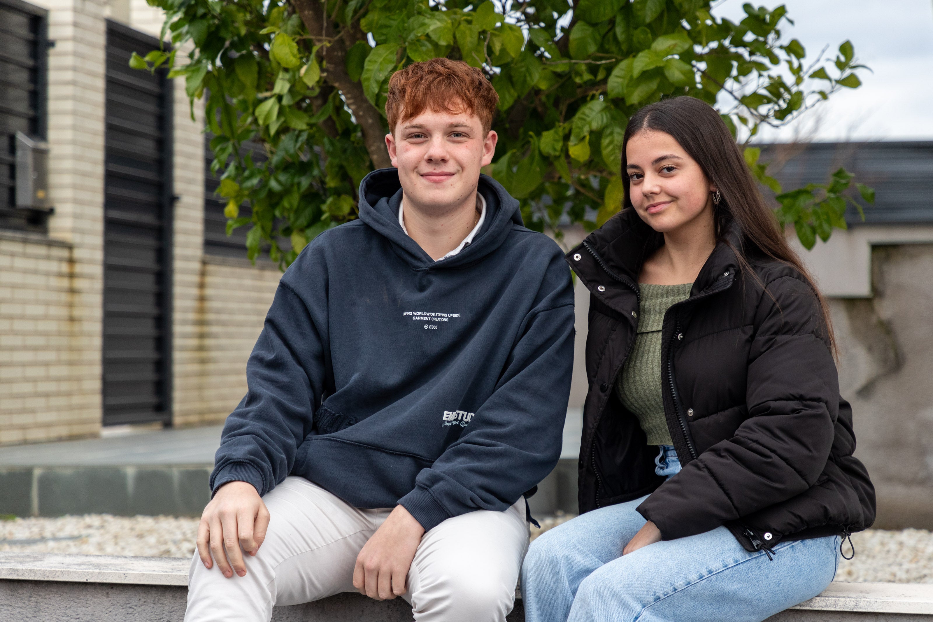 Tomás Doncel y Marina Bueno cursan segundo de Bachillerato y son compañeros de clase.