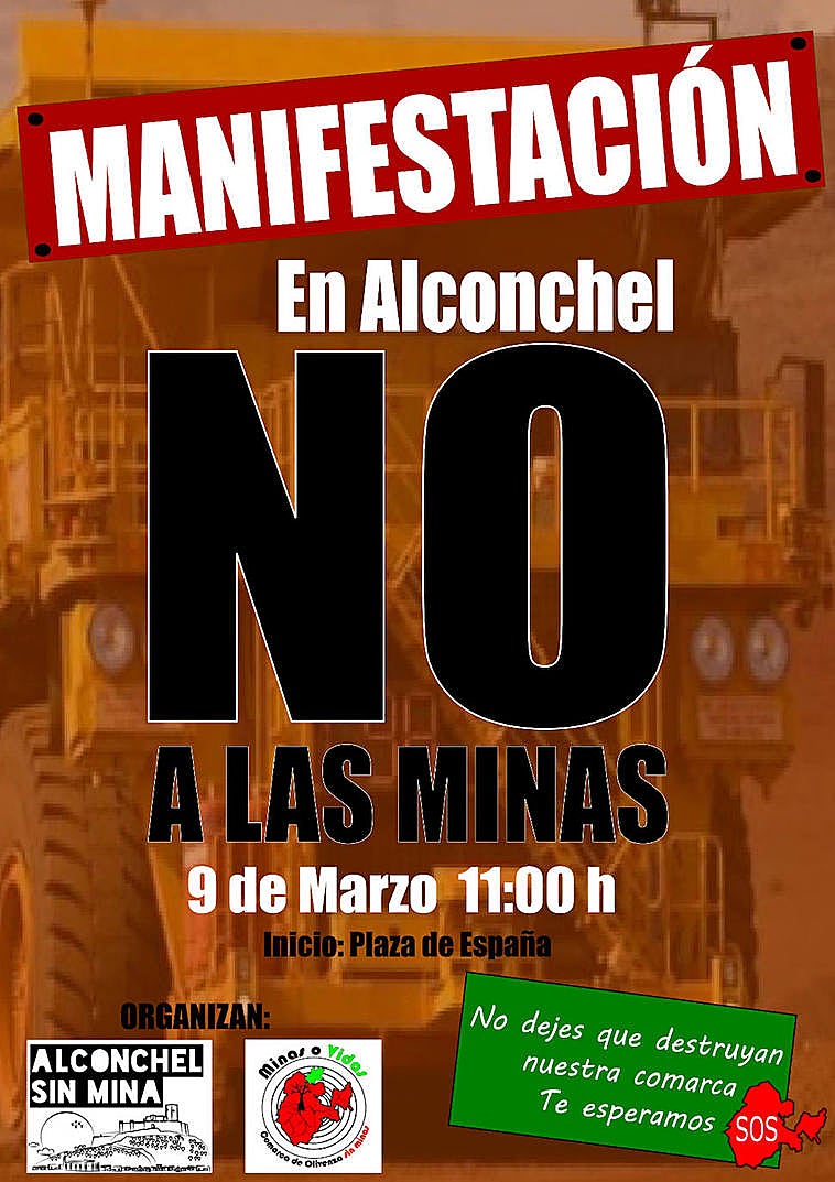 Cartel de la convocatoria de la manifestación de este sábado, divulgado por redes sociales en los últimos días.