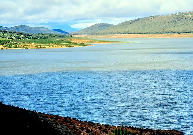 Embalse de Cijara, esta semana.