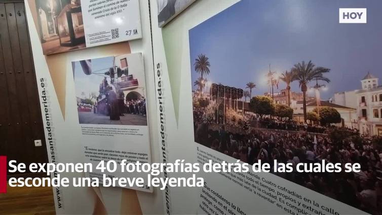 'Deteniendo el tiempo' la exposición de Semana Santa que se celebra en Mérida