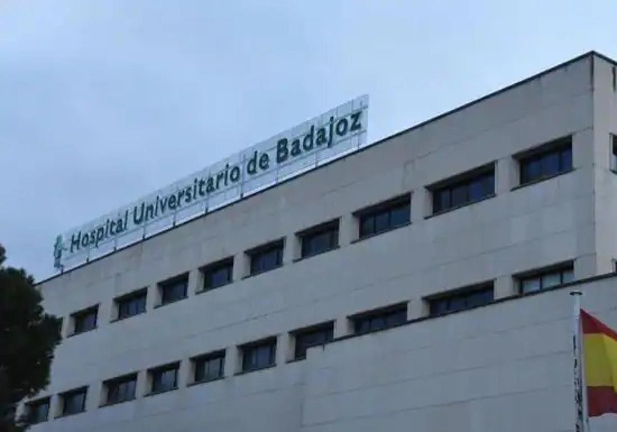 Hospital Universitario de Badajoz.