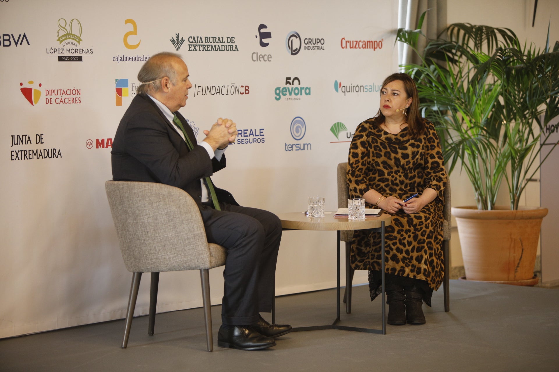 Ambiente del acto del 90 aniversario de HOY con Iberdrola