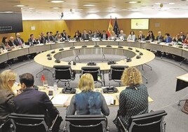 Reunión entre el Gobierno y las comunidades el pasado mes de diciembre en el Consejo de Política Fiscal y Financiera.