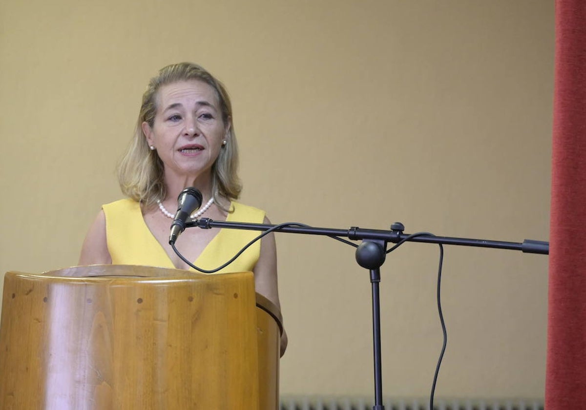 Mercedes Vaquera, consejera de Educación de la Junta de Extremadura.