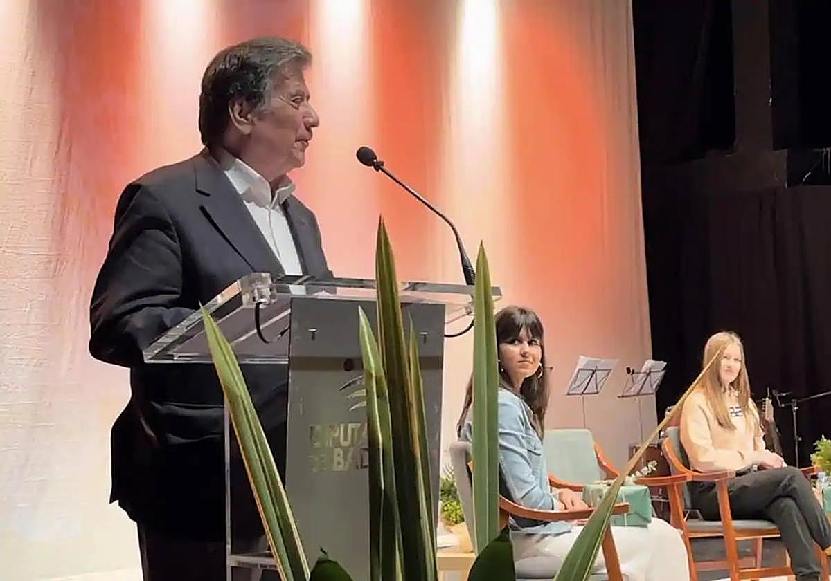 Landero en la entrega de premios 2023