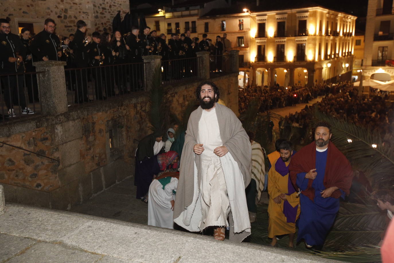 La representación de la Pasión Viviente en Cáceres, en imágenes