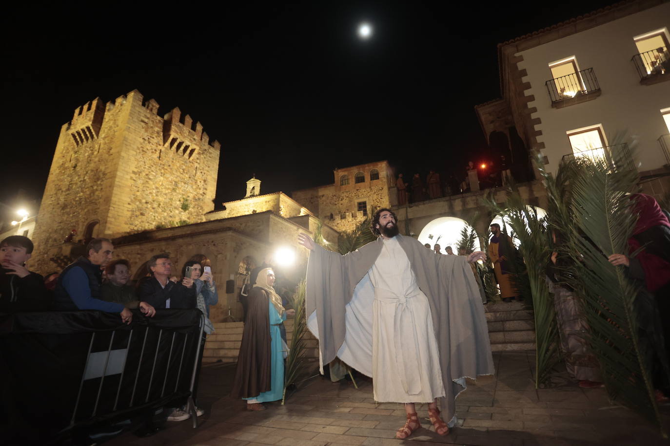 La representación de la Pasión Viviente en Cáceres, en imágenes