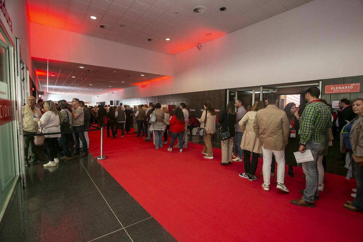 El Congreso regional del PSOE, en imágenes