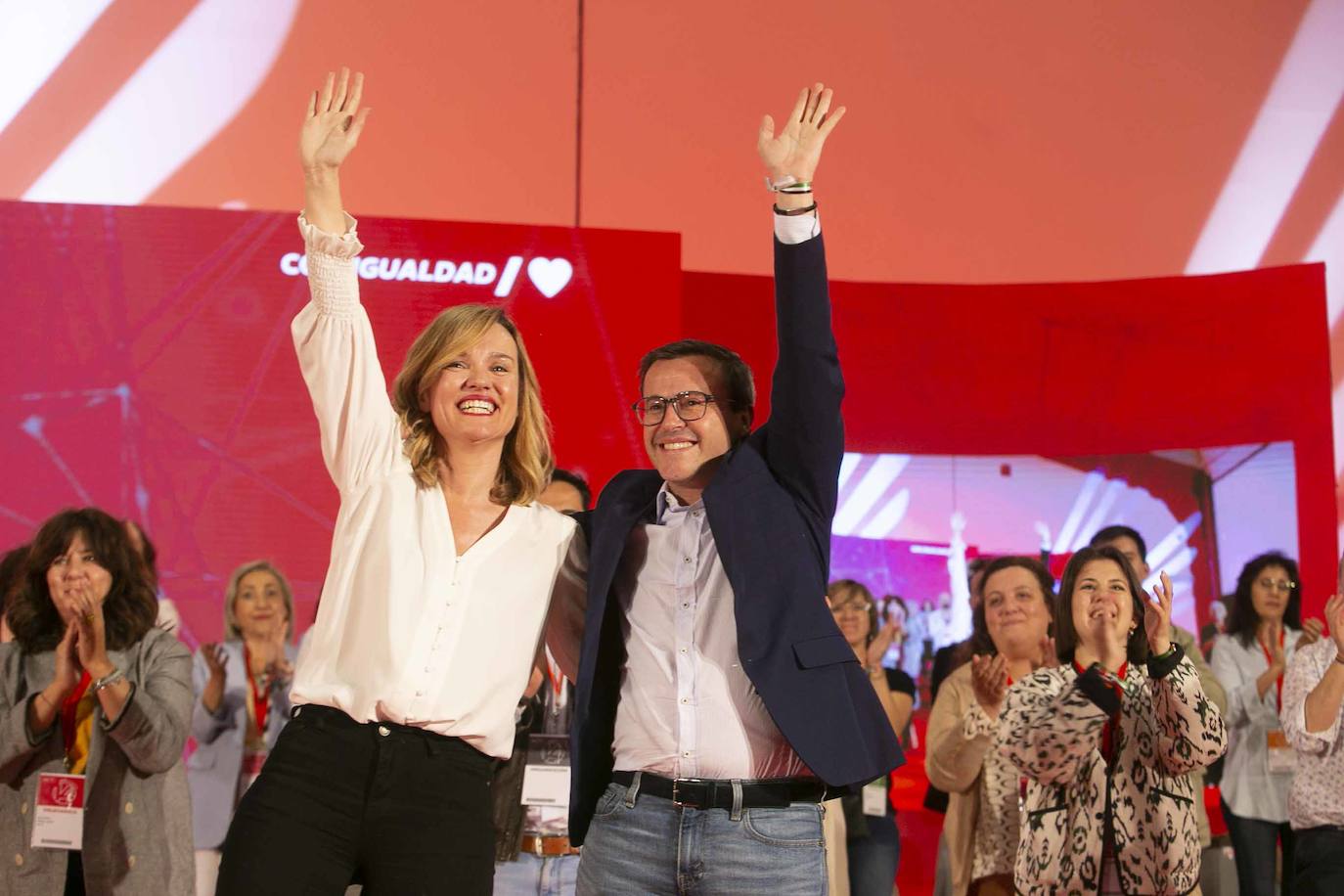 El Congreso regional del PSOE, en imágenes