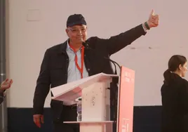 Guillermo Fernández Vara, durante su intervención en Ifeme.