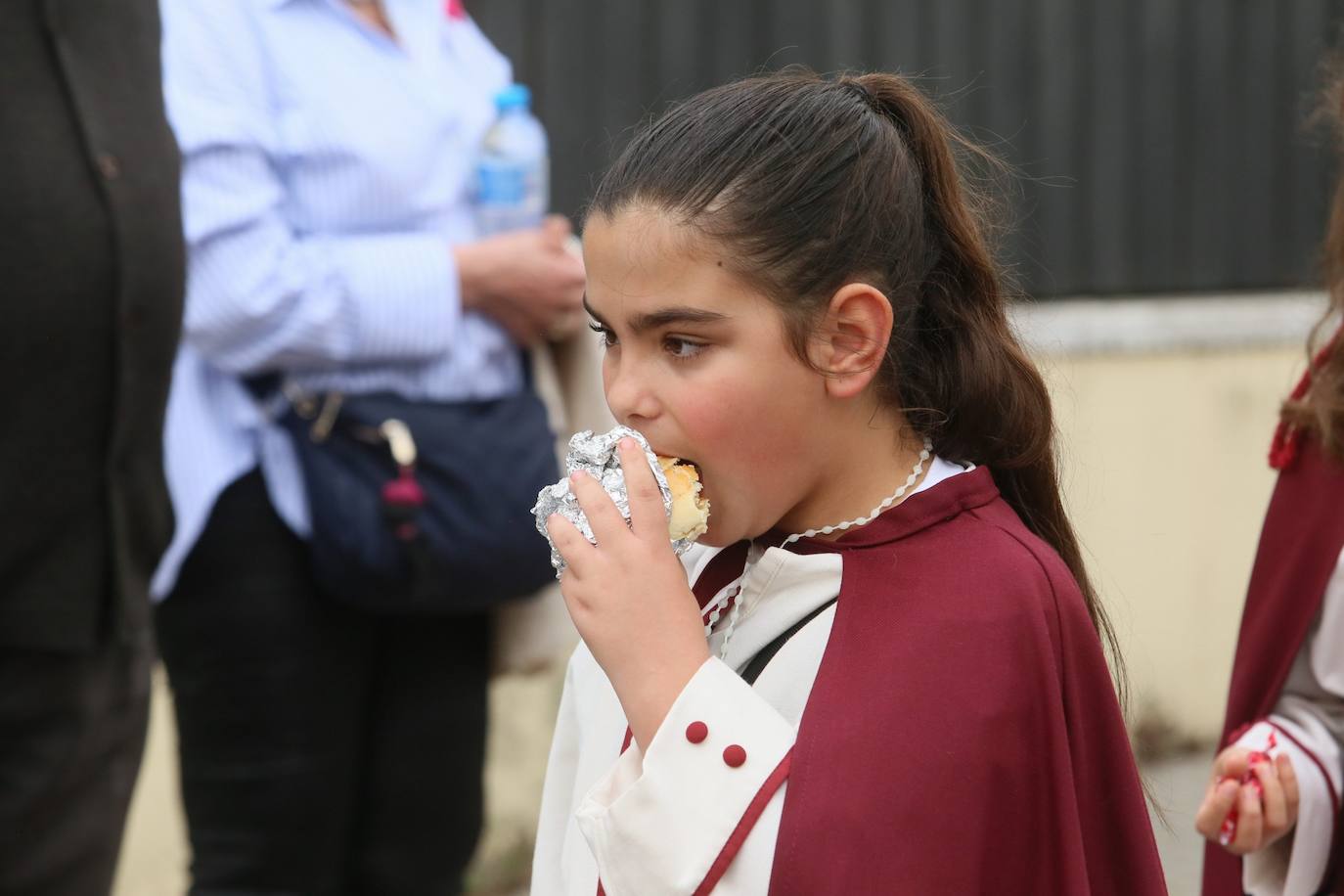 Procesión de la Sagrada Cena con Nuestra Señora del Patrocinio en Mérida