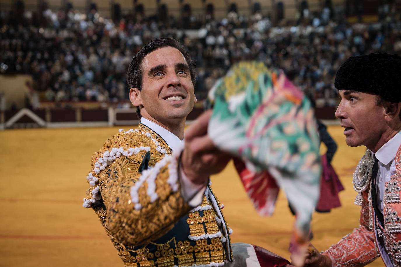 Las mejores imágenes de la corrida de Emilio de Justo, Talavante y Juan Ortega en Almendralejo (II)