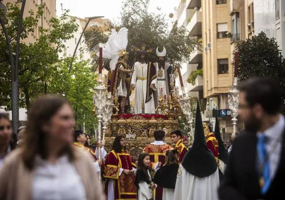 Procesión del Domingo de Ramos en Cáceres.