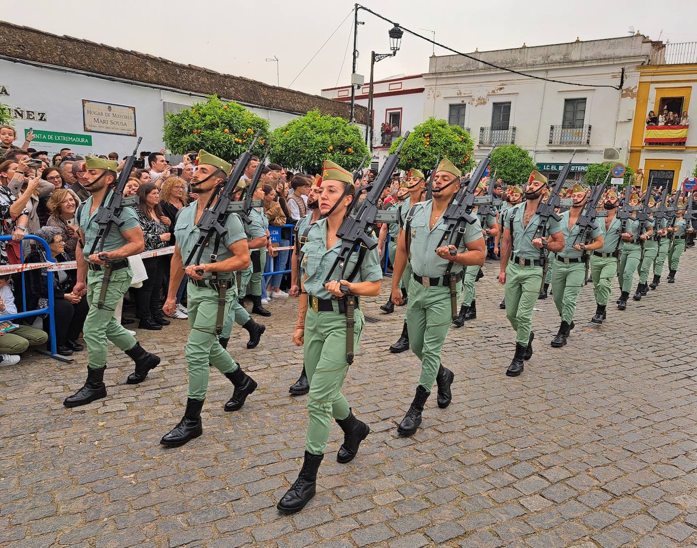 Fotos | La legión en Jerez de los Caballeros, una tradición en la Semana Santa