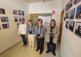 Jorge y Tomás Mena, Emilio José Sánchez y Almudena García.