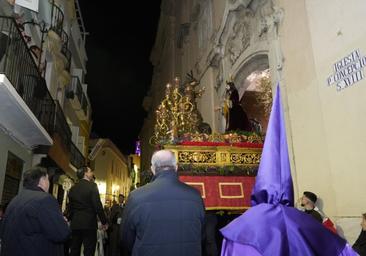 La Virgen de los Dolores desfila por San Juan