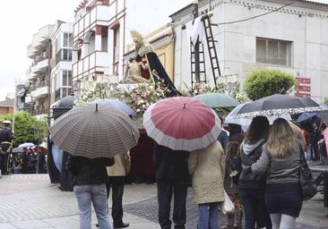 La borrasca Nelson garantiza un rosario de agua para el resto de la Semana Santa