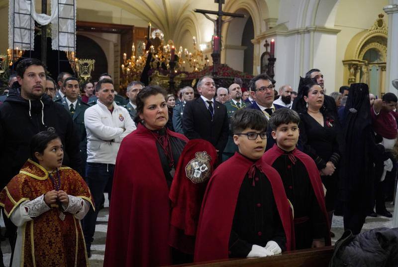 La Hermandad de Santo Domingo de Badajoz se quedó en el templo