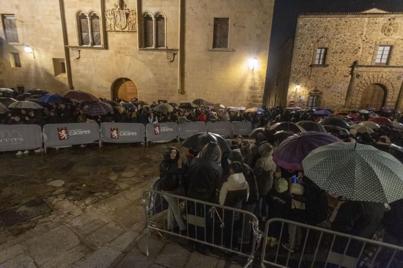 El Cristo Negro suspende su procesión por la Ciudad Monumental de Cáceres